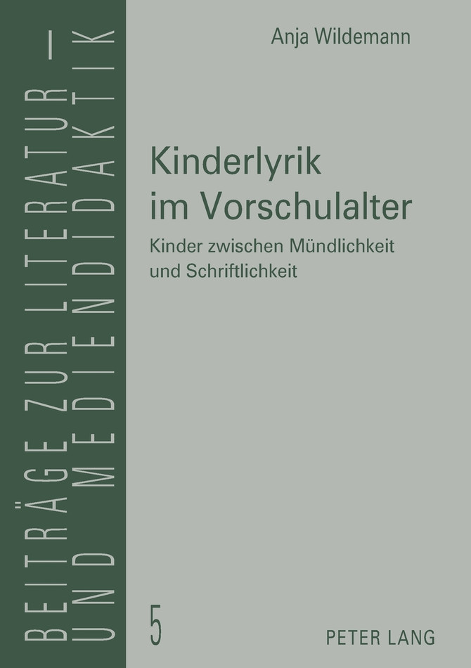 Kinderlyrik im Vorschulalter