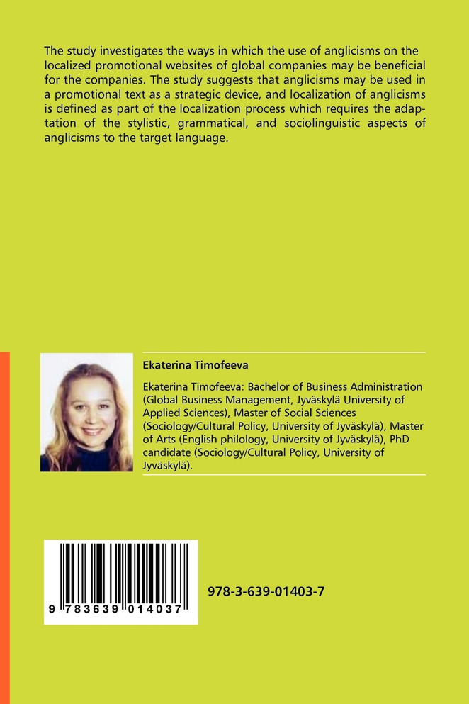 Towards Localization of Anglicisms