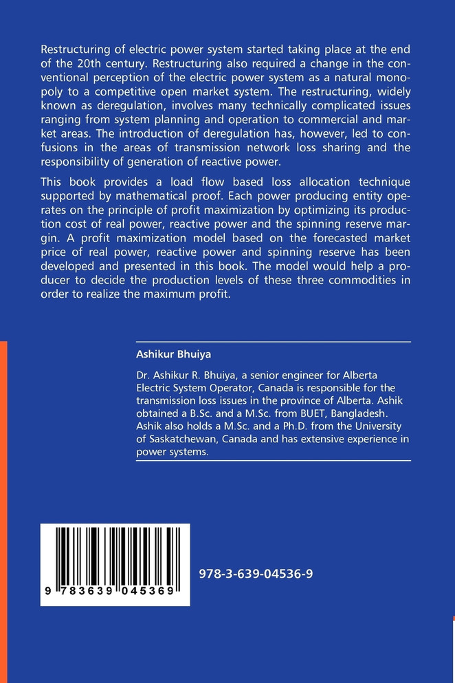 Power System Deregulation