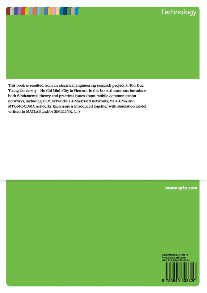 Simulation models of mobile communication networks