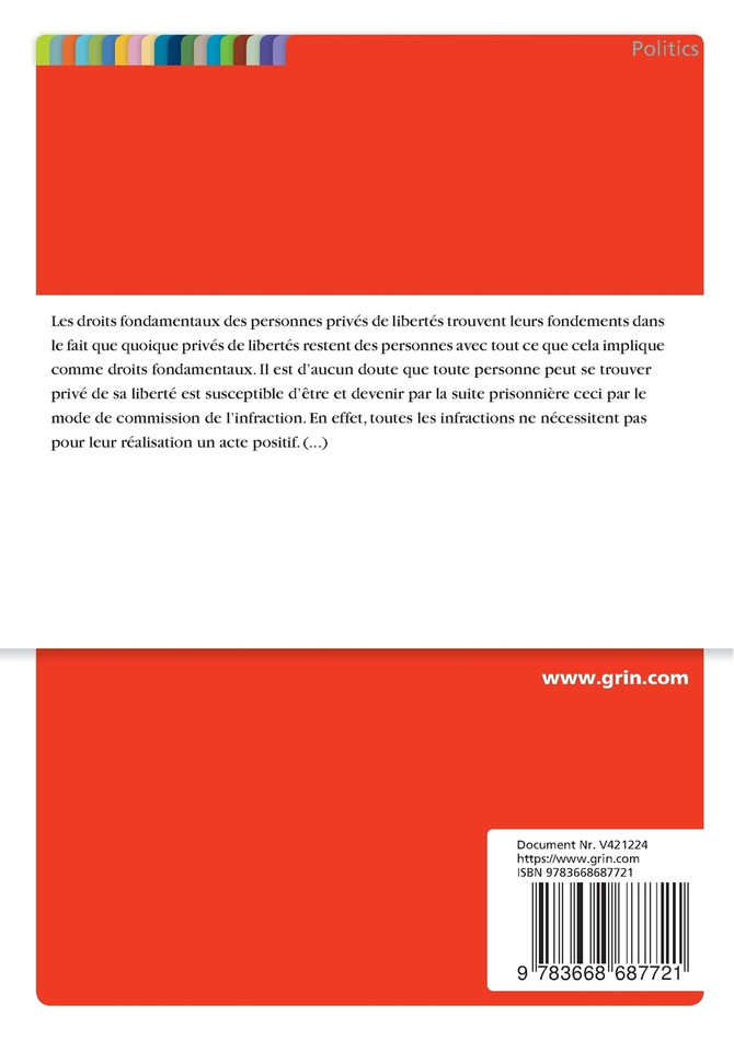 Les considérations humanitaires du prisonnier dans la perspective africaine