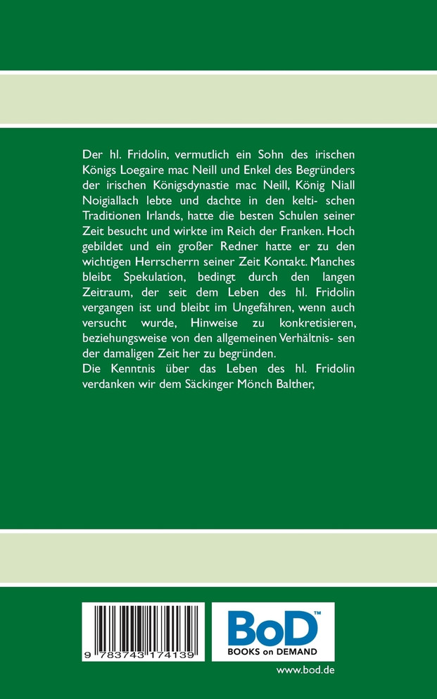 Der hl. Fridolin und seine Zeit