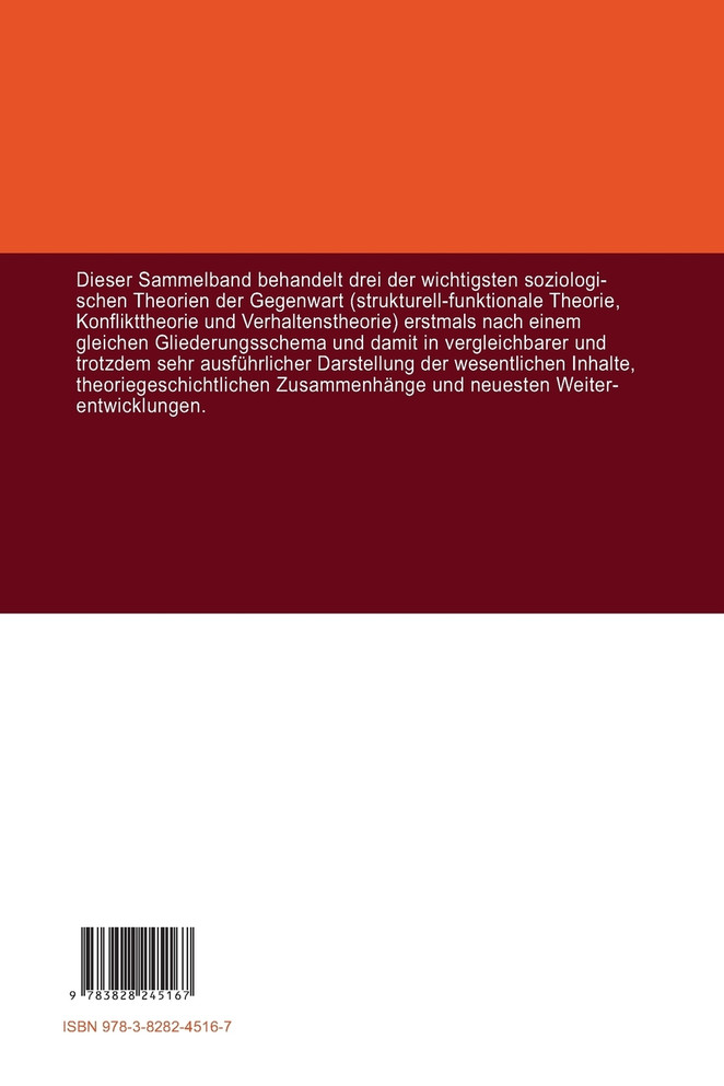 Moderne Theorien der Soziologie