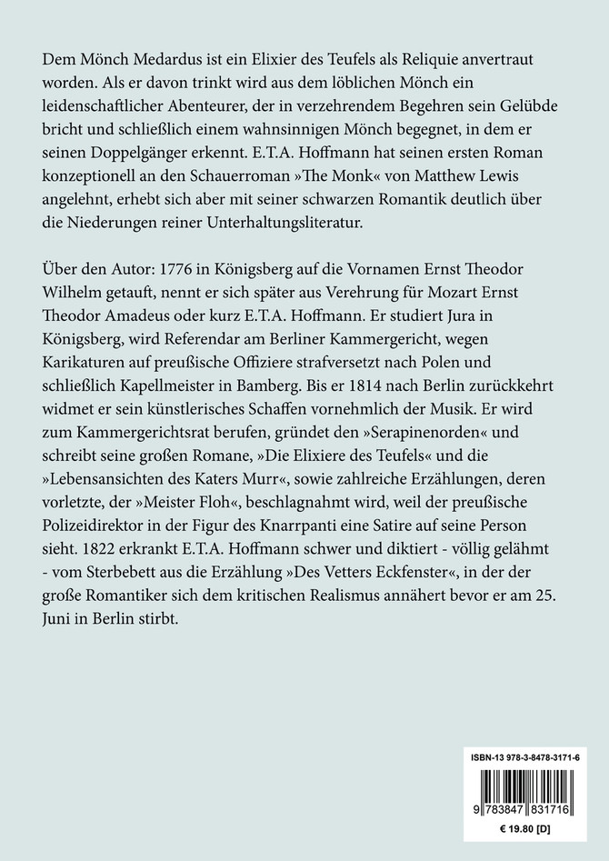 Die Elixiere des Teufels (Großdruck)