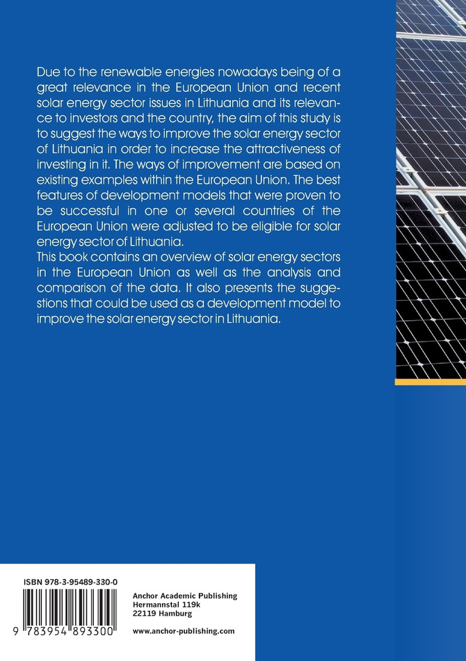 Developing the Solar Energy Sector in Lithuania