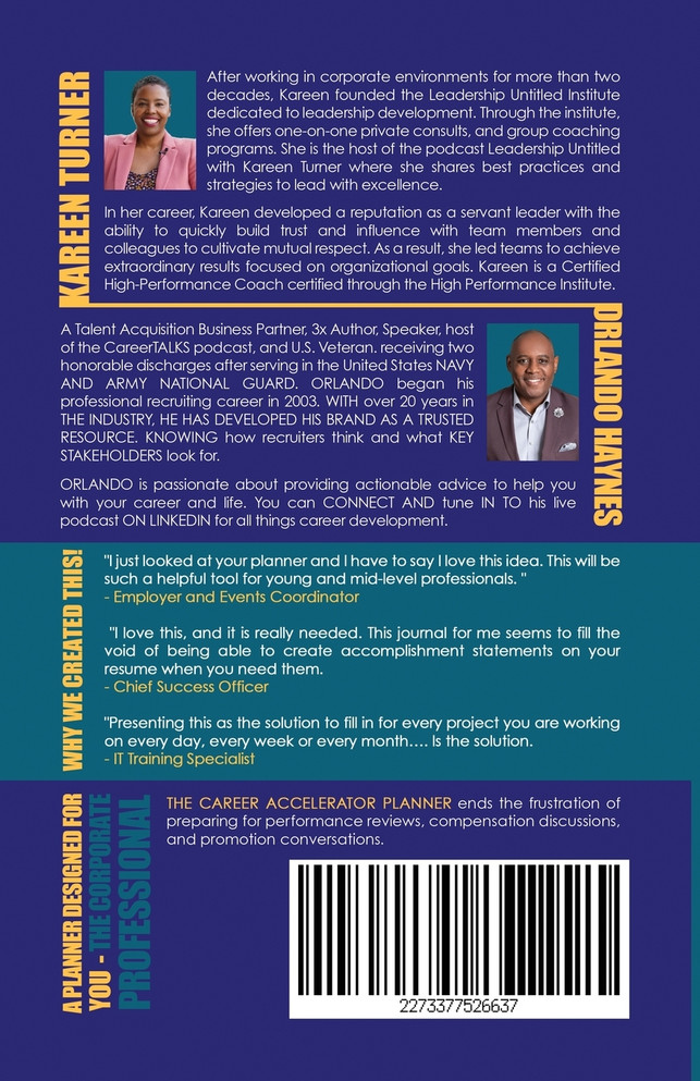 Career Accelerator Planner