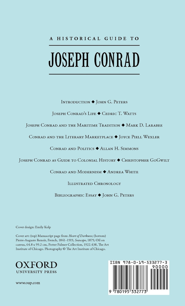 A Historical Guide to Joseph Conrad