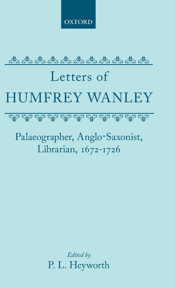 Letters of Humfrey Wanley