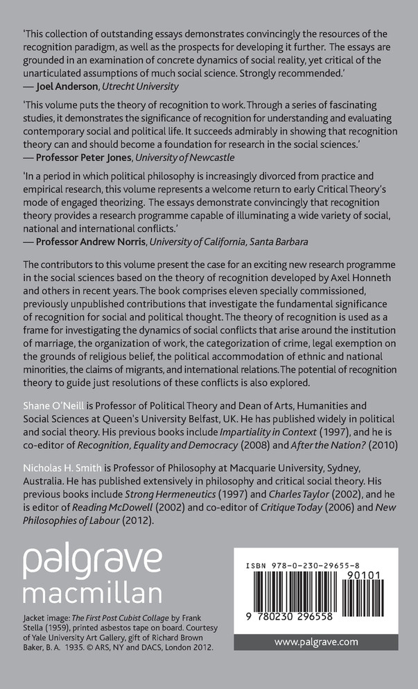 Recognition Theory as Social Research