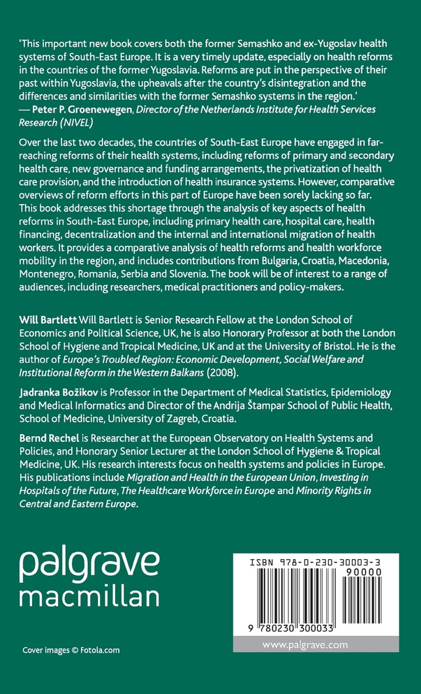 Health Reforms in SouthEast Europe
