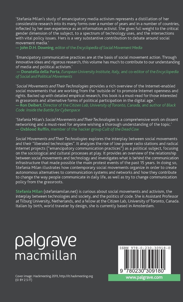 Social Movements and Their Technologies