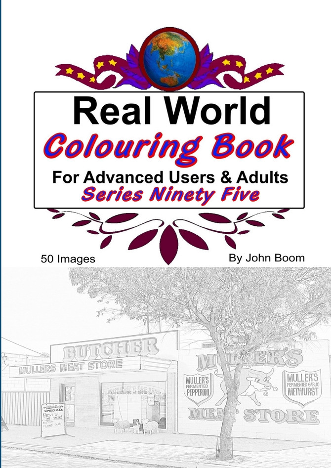 Real World Colouring Books Series 95