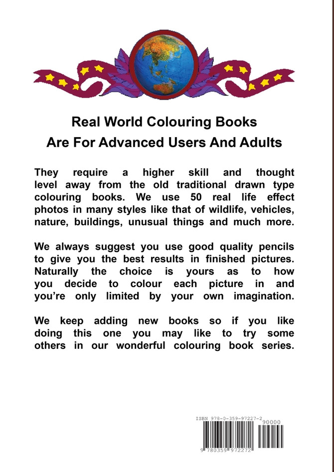 Real World Colouring Books Series 98