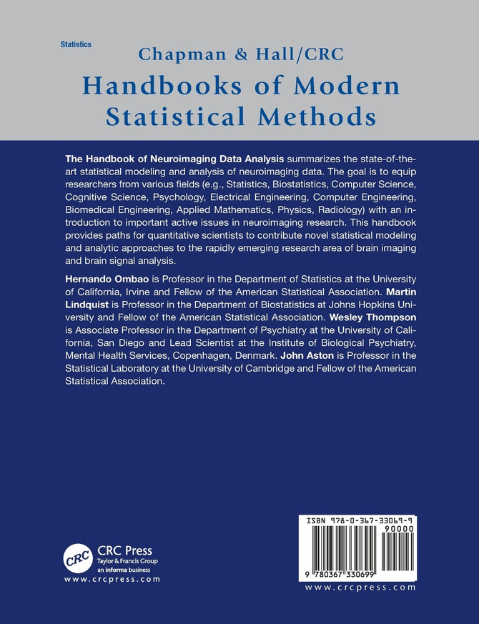 Handbook of Neuroimaging Data Analysis
