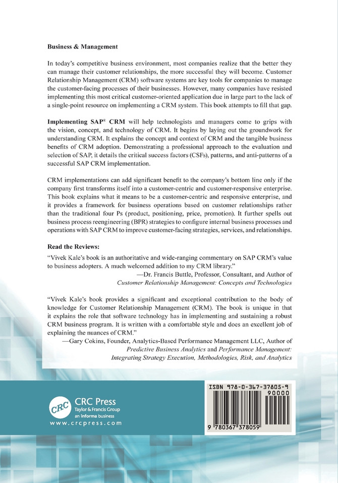 Implementing SAP® CRM