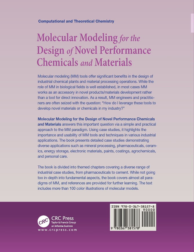 Molecular Modeling for the Design of Novel Performance Chemicals and Materials