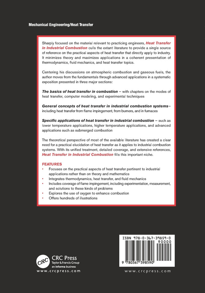 Heat Transfer in Industrial Combustion