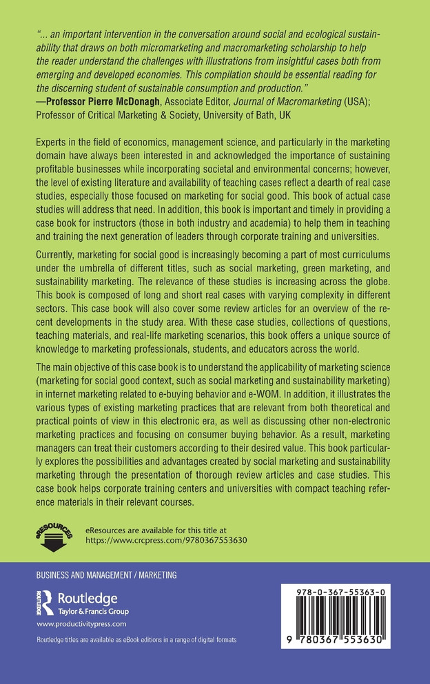 Social and Sustainability Marketing