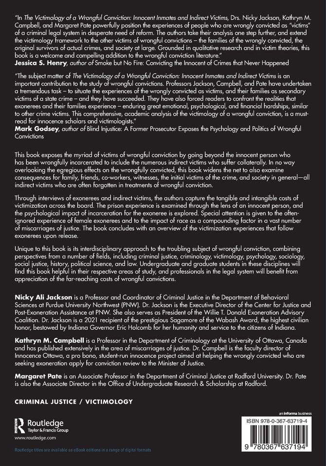 The Victimology of a Wrongful Conviction
