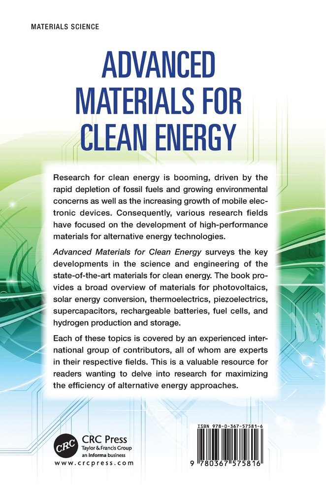 Advanced Materials for Clean Energy
