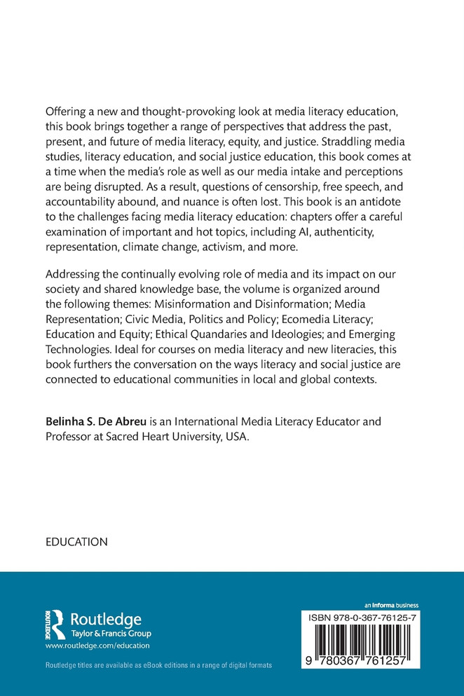 Media Literacy, Equity, and Justice