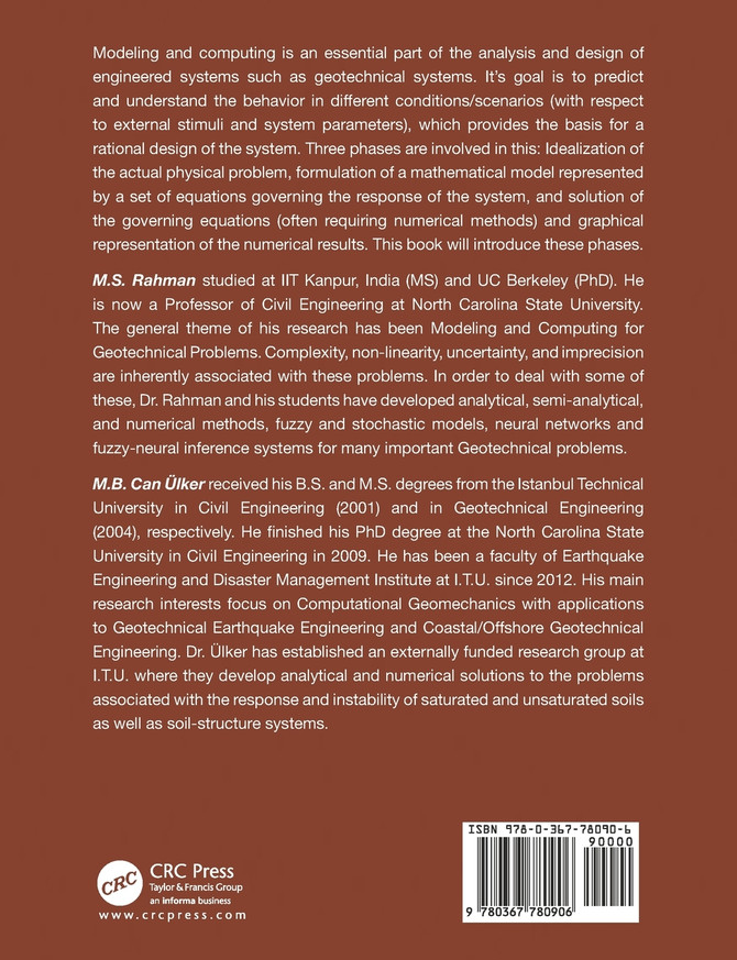 Modeling and Computing for Geotechnical Engineering