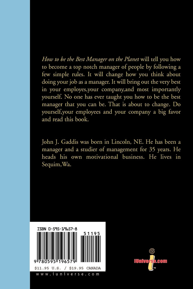 How to Be the Best Manager on the Planet