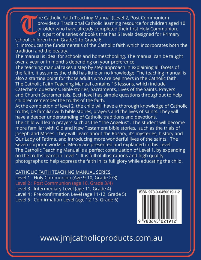 Catholic Faith Teaching Manual - Level 2
