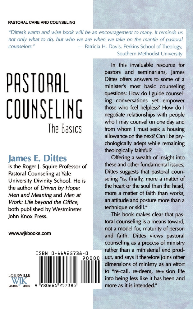 Pastoral Counseling