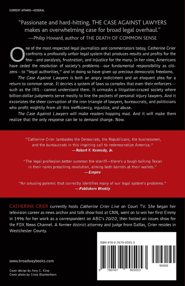 The Case Against Lawyers