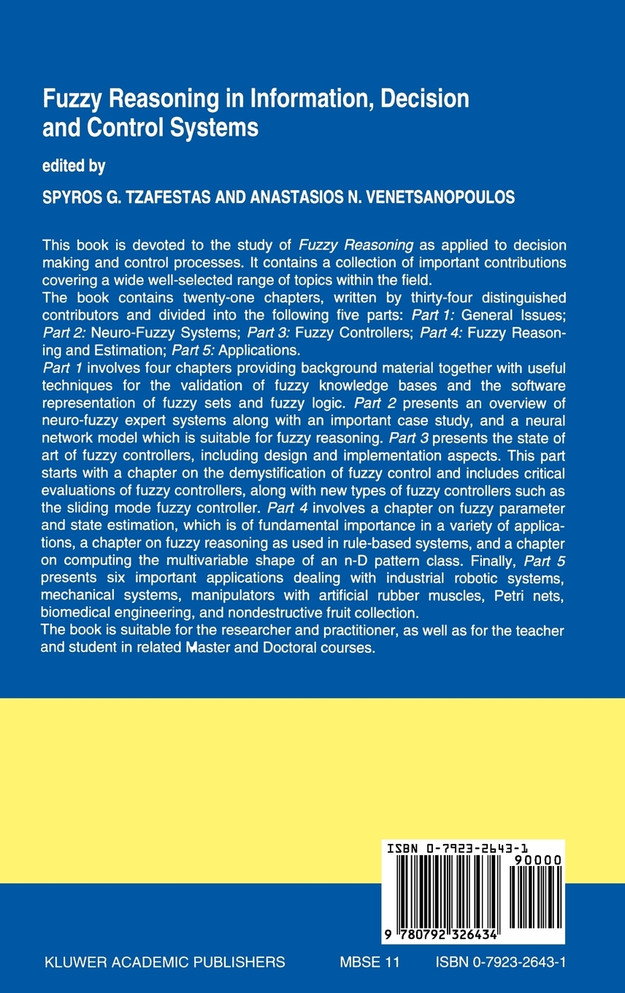 Fuzzy Reasoning in Information, Decision and Control Systems