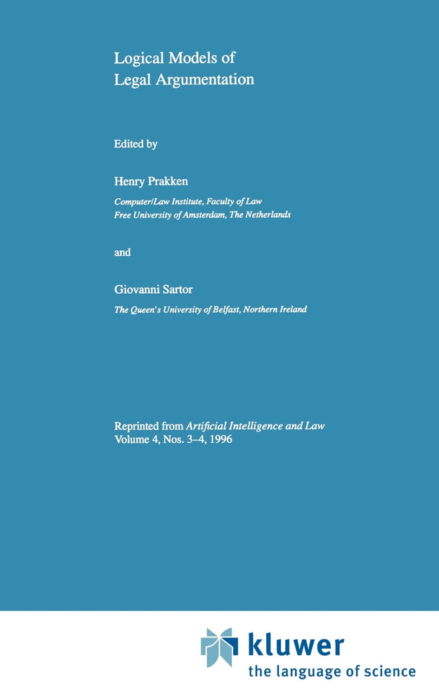 Logical Models of Legal Argumentation