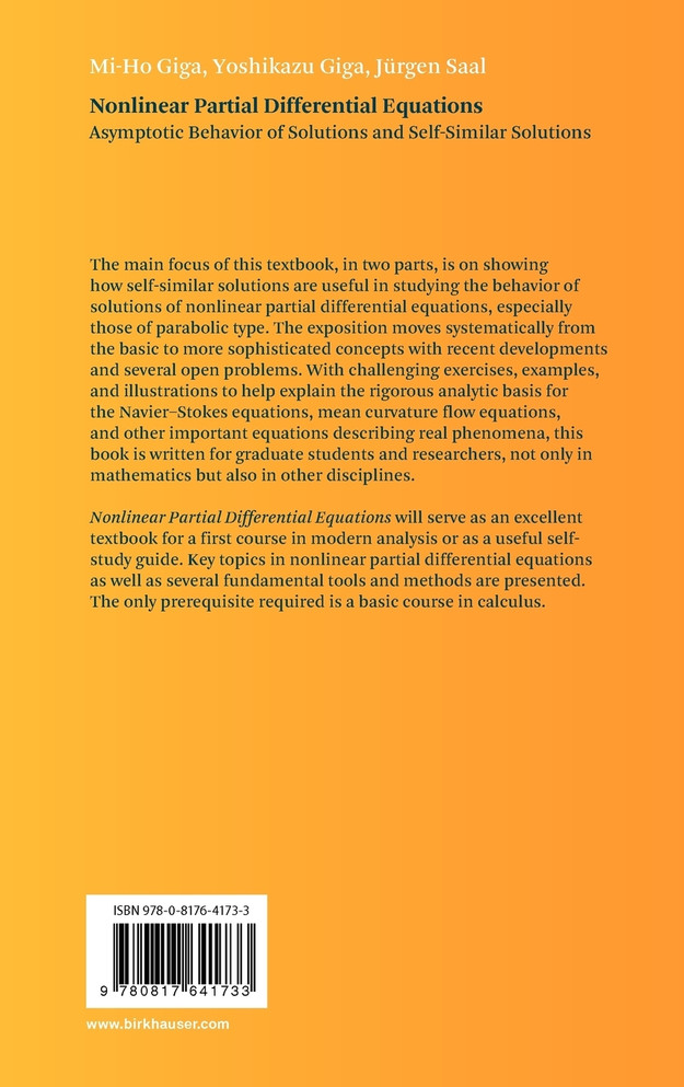 Nonlinear Partial Differential Equations