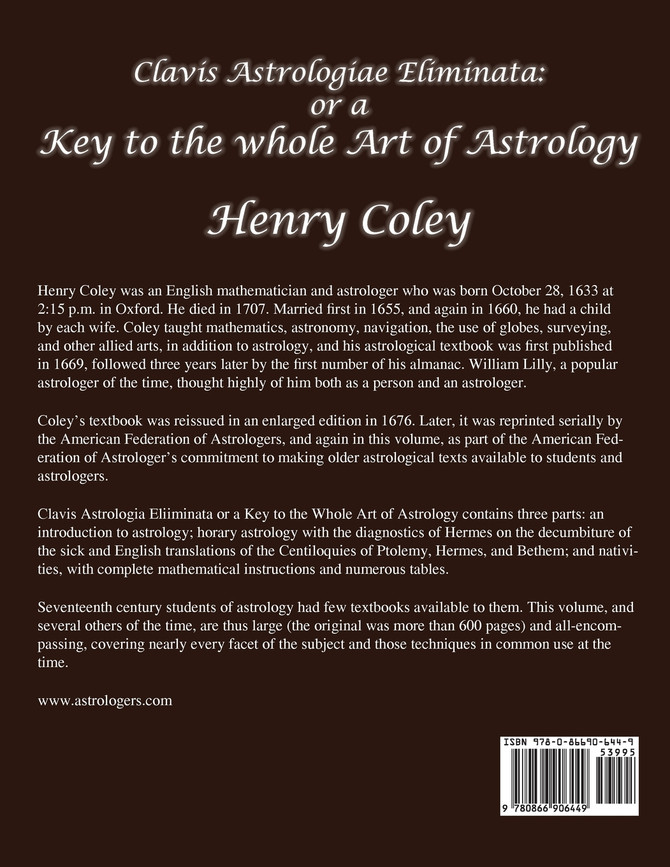 Key to the Whole Art of Astrology