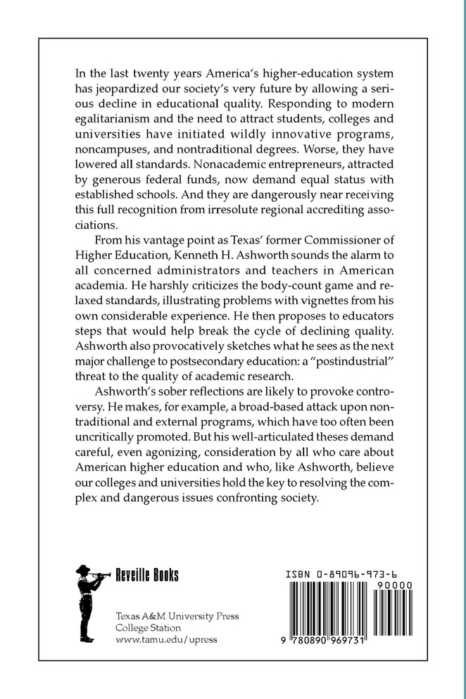 American Higher Education in Decline