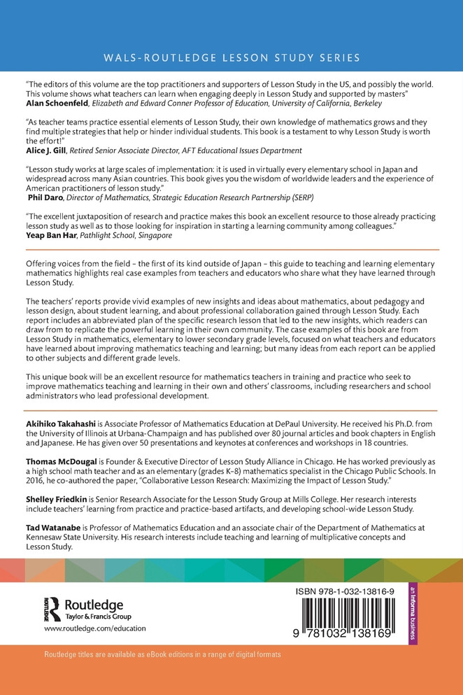 Educators' Learning from Lesson Study