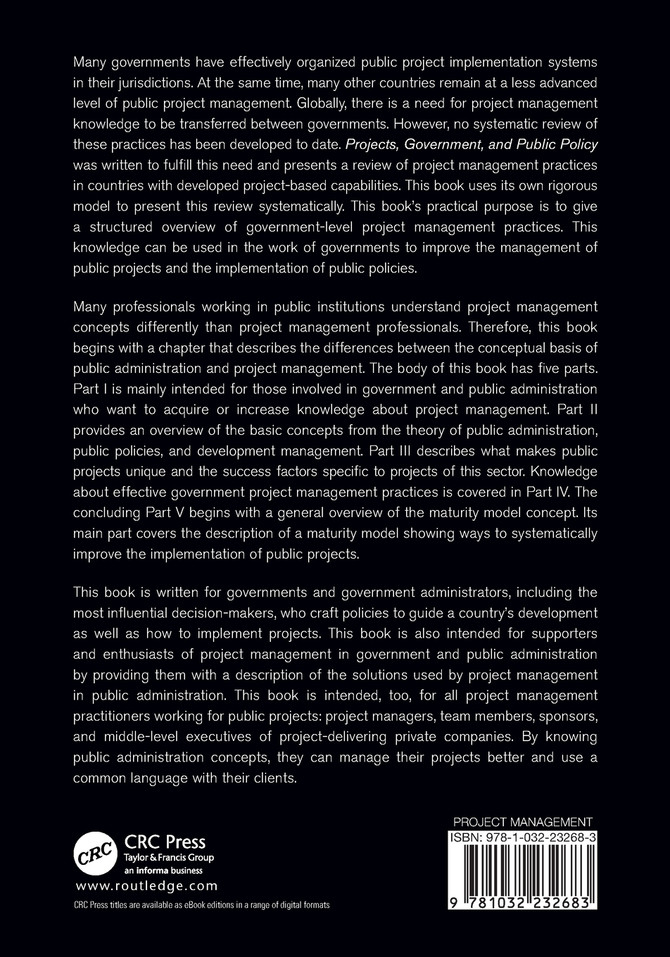 Projects, Government, and Public Policy