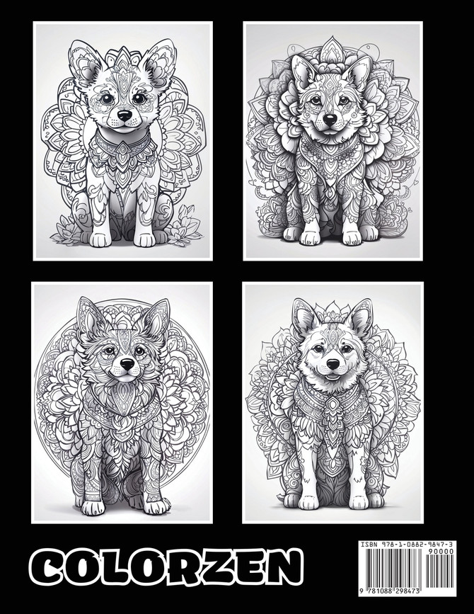 Zen Pups Mandalas