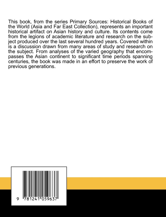 China's Intercourse with Korea from the Xvth Century to 1895