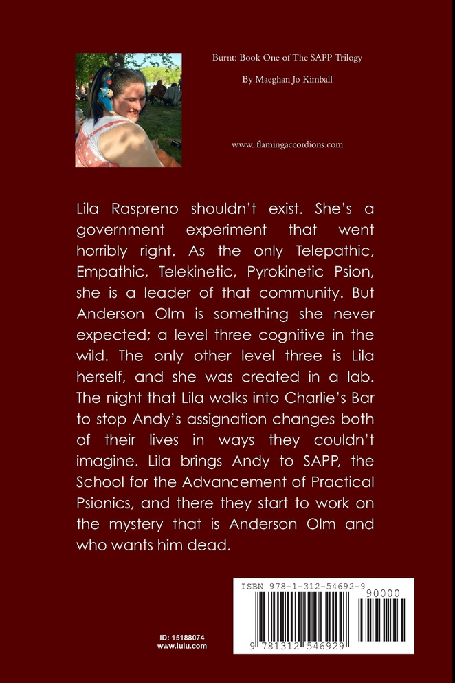 Burnt Book One of the SAPP Trilogy