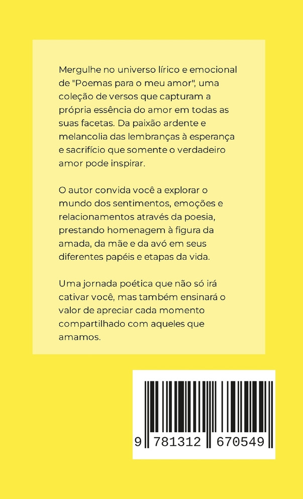 Poemas para o meu amor