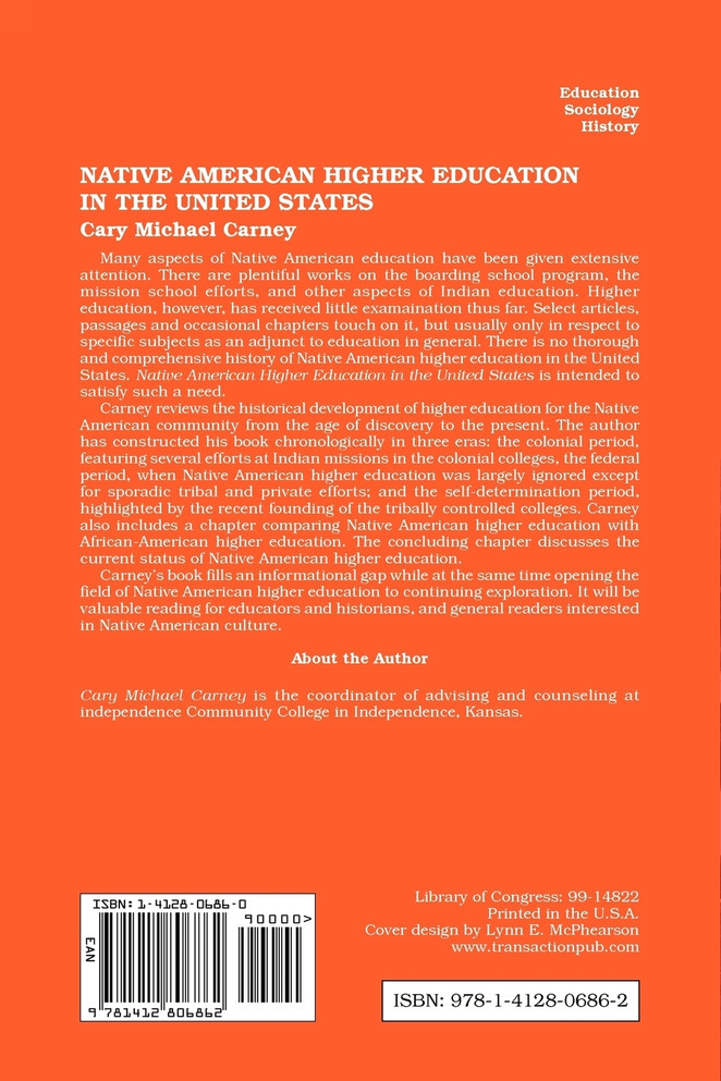 Native American Higher Education in the United States