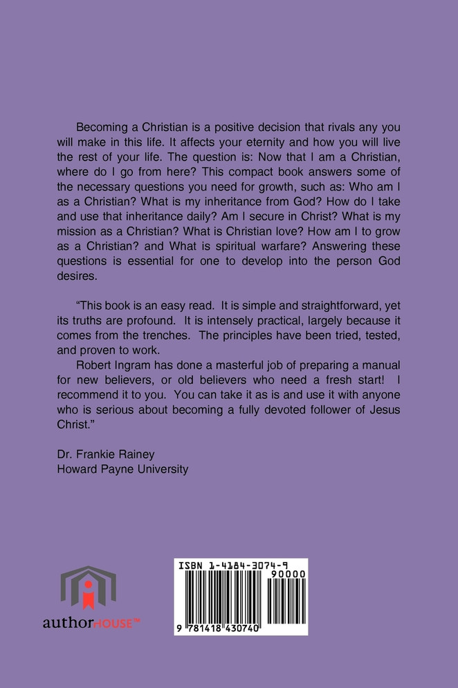 I'm A Christian, Now What?