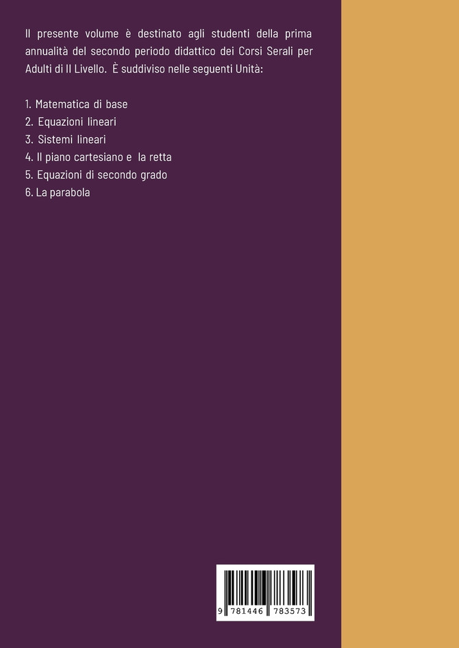 Matematica serale 1