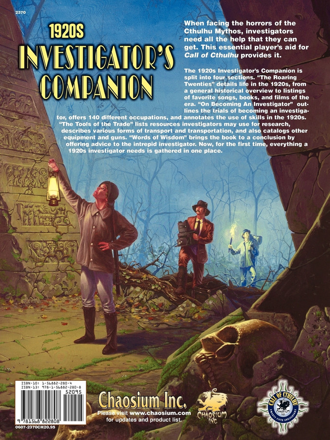 1920s Investigator Companion