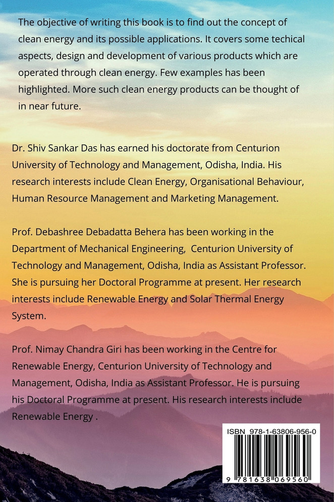 Clean Energy Applications in Modern World