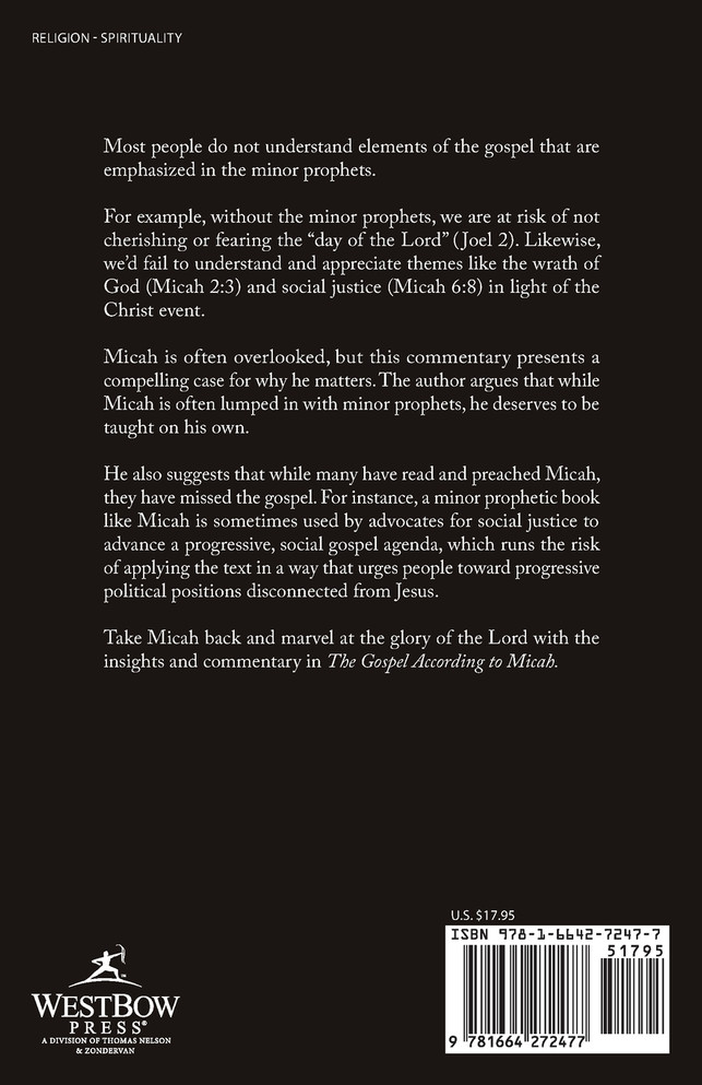 The Gospel According to Micah
