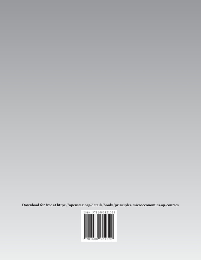 Principles of Microeconomics for AP® Courses