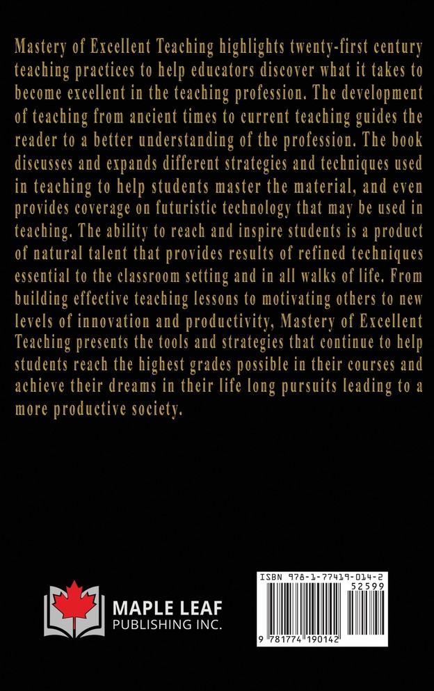 Mastery Of Excellent Teaching