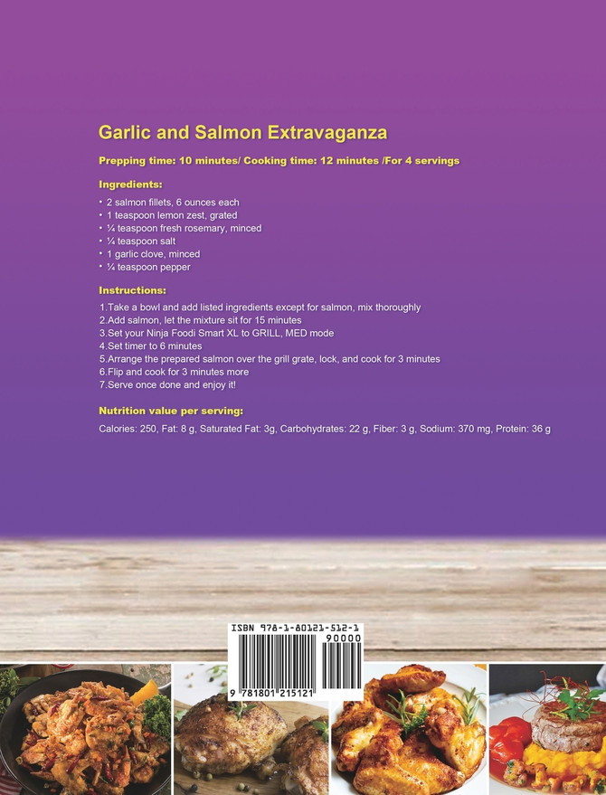 Ninja Foodi Smart XL Grill Cookbook for Beginners